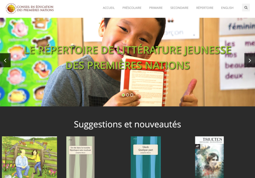 Répertoire de littérature jeunesse des PN